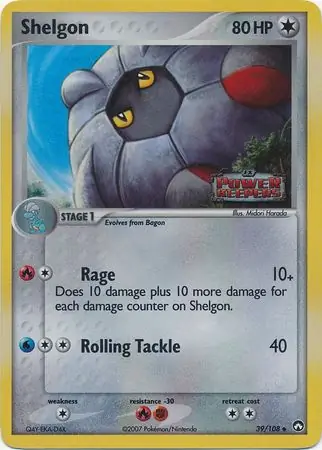 Shelgon Reverse Holo 39