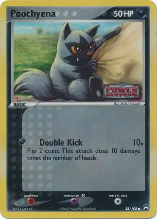 Poochyena Reverse Holo 58 Normal