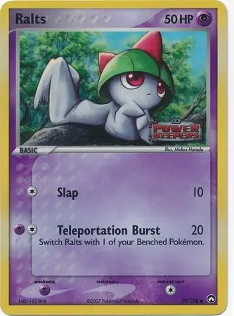 Ralts Reverse Holo 59 Normal