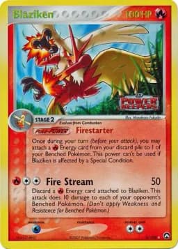 Blaziken Reverse Holo