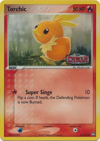 Torchic Reverse Holo 67 Normal