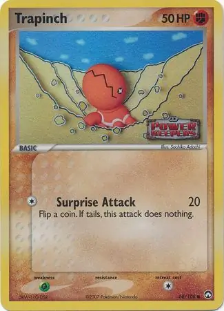 Trapinch Reverse Holo 68
