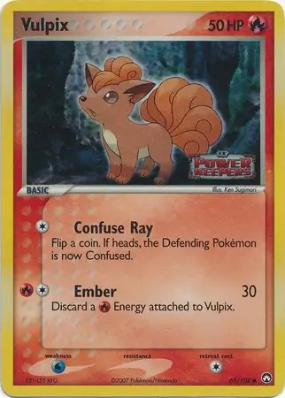 Vulpix Reverse Holo 69