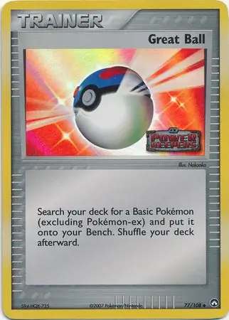 Great Ball Reverse Holo 77