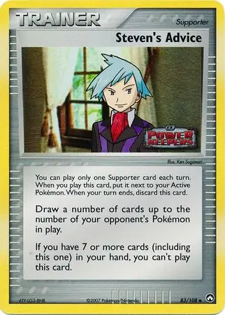 Steven's Advice Reverse Holo 83 Normal