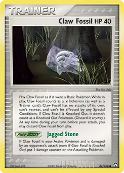 Claw Fossil 84