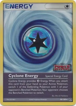 Cyclone Energy Reverse Holo 90