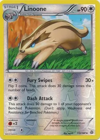 Linoone Reverse Holo 112 Normal
