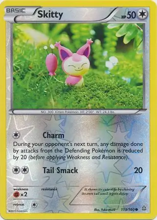 Skitty Reverse Holo 113