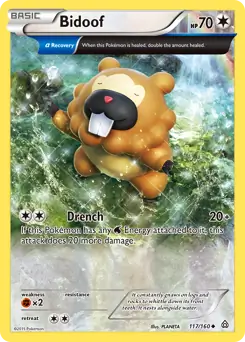 Bidoof 117 Normal