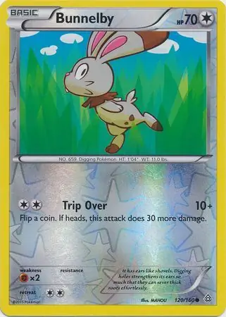 Bunnelby Reverse Holo 120 Normal