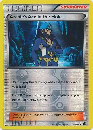 Archie's Ace in the Hole Reverse Holo 124 Normal
