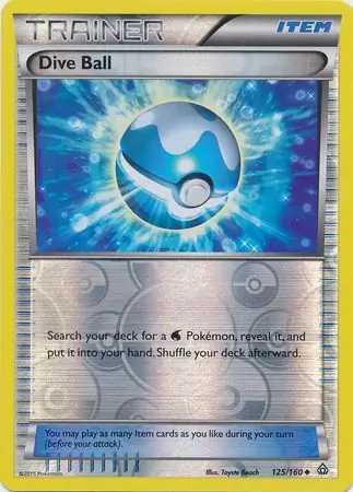 Dive Ball Reverse Holo 125