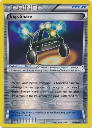 Exp. Share Reverse Holo 128 Normal