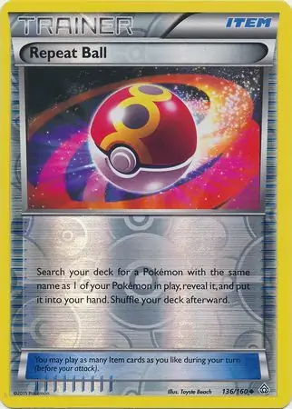 Repeat Ball Reverse Holo 136
