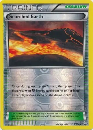 Scorched Earth Reverse Holo 138 Normal