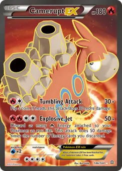 Full Art Camerupt EX 146 Normal