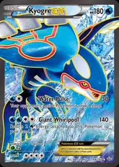 Full Art Kyogre EX 148 Normal
