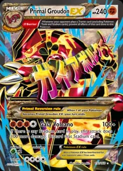 Full Art Primal Groudon EX 151