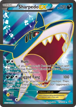 Full Art Sharpedo EX 152