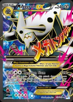 Full Art M Aggron EX 154 Normal