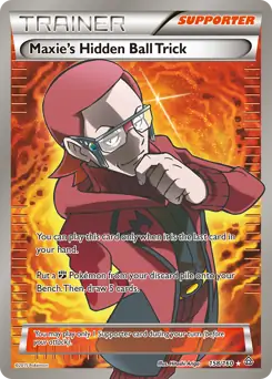 Full Art Maxie's Hidden Ball Trick 158 Normal
