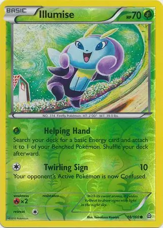 Illumise Reverse Holo 18 Normal