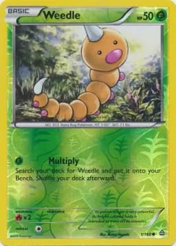 Weedle Reverse Holo