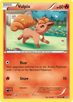 Vulpix 20 Normal