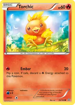 Torchic 25 Normal