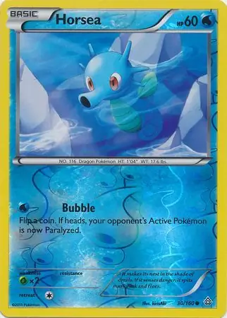 Horsea Reverse Holo 30 Normal