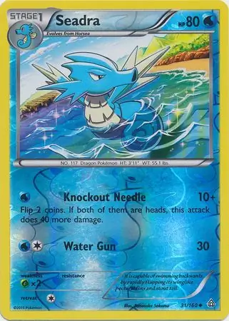 Seadra Reverse Holo 31 Normal