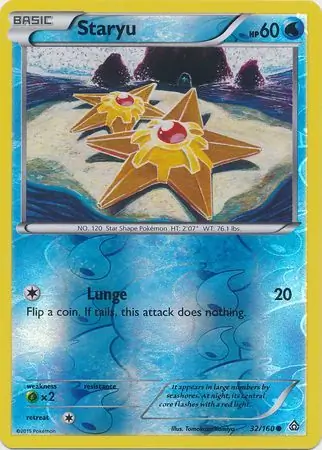 Staryu Reverse Holo 32