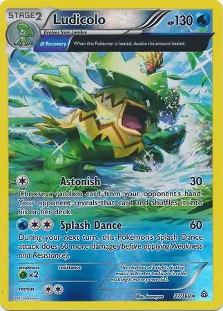 Ludicolo Reverse Holo 37 Normal
