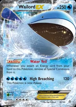 Wailord EX 38 Normal