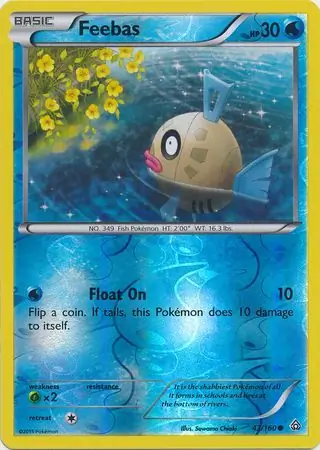 Feebas Reverse Holo 43 Normal