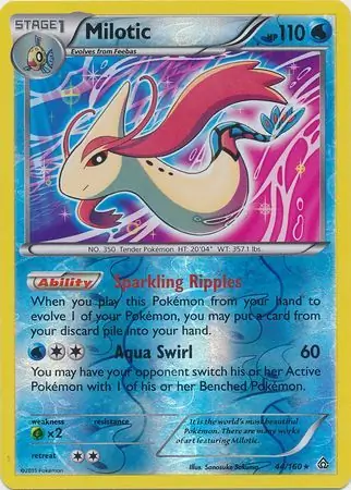 Milotic Reverse Holo 44