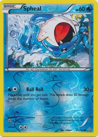 Spheal Reverse Holo 45 Normal