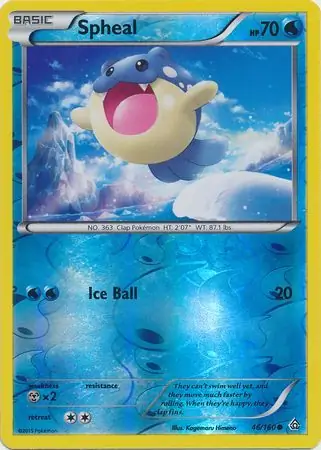 Spheal Reverse Holo 46 Normal