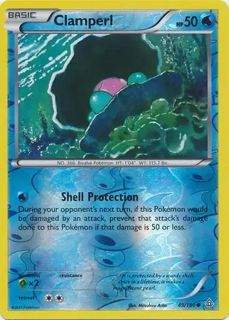 Clamperl Reverse Holo 49 Normal