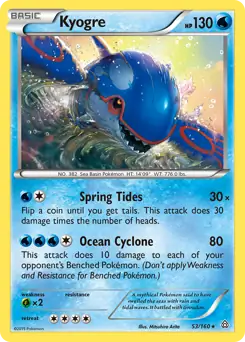 Kyogre 53 Normal