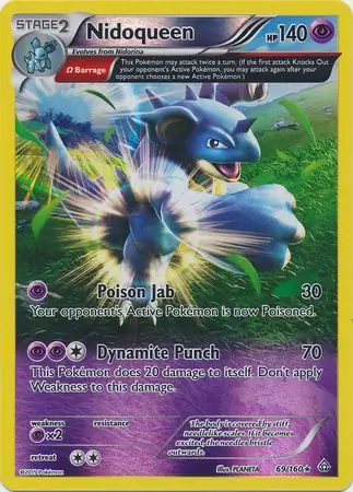 Nidoqueen Reverse Holo 69 Normal