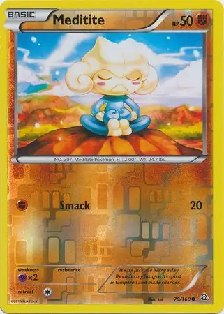 Meditite Reverse Holo 79 Normal
