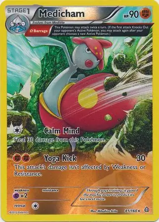 Medicham Reverse Holo 81 Normal
