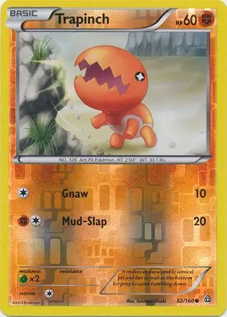 Trapinch Reverse Holo 82