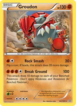 Groudon 84 Normal