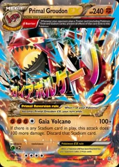 Primal Groudon EX 86 Normal