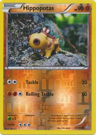 Hippopotas Reverse Holo 87 Normal