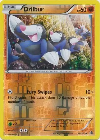 Drilbur Reverse Holo 89