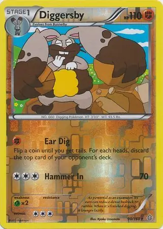 Diggersby Reverse Holo 90 Normal